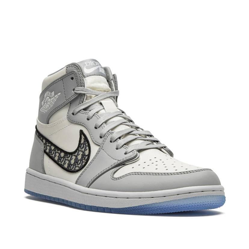 Dior x Jordan 1 High OG Grey-Jordan-Mbuzi