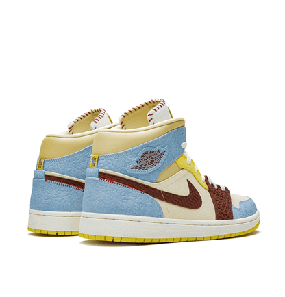 Maison Chateau x Jordan 1 Mid Fearless Multi-Jordan-Mbuzi