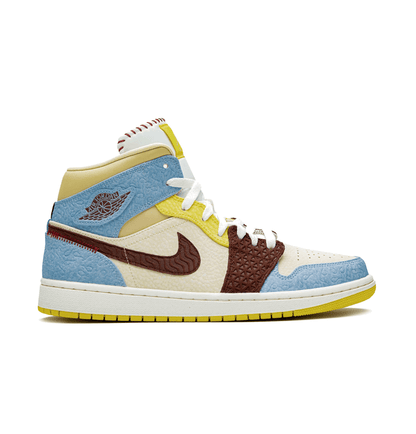 Maison Chateau x Jordan 1 Mid Fearless Multi-Jordan-Mbuzi