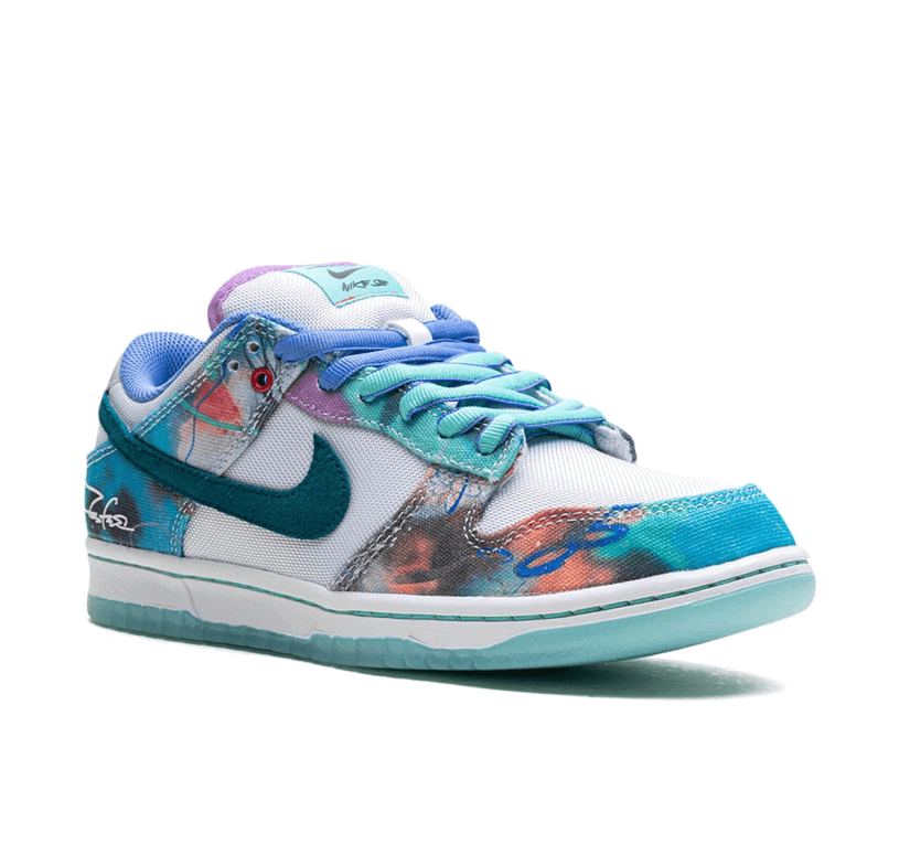 Nike SB Dunk Low Aqua Tea x Futura Laboratories-Nike-Mbuzi