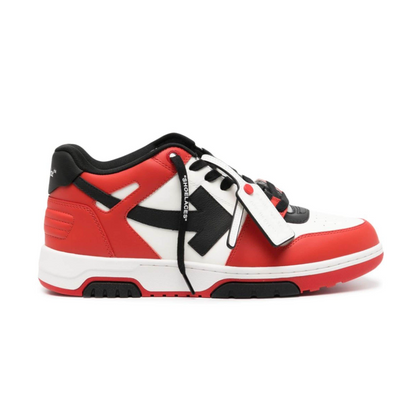 Off-White Out Of Office Low Tops Red Black-Off-White-Mbuzi