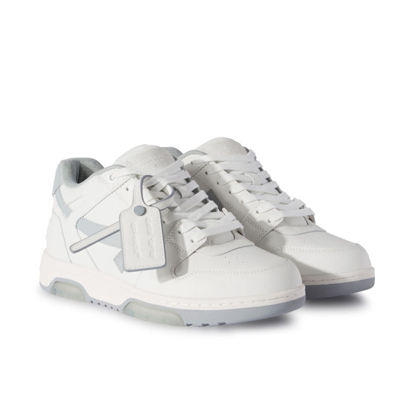 Off-White Out Of Office Low Tops White Grey-Off-White-Mbuzi