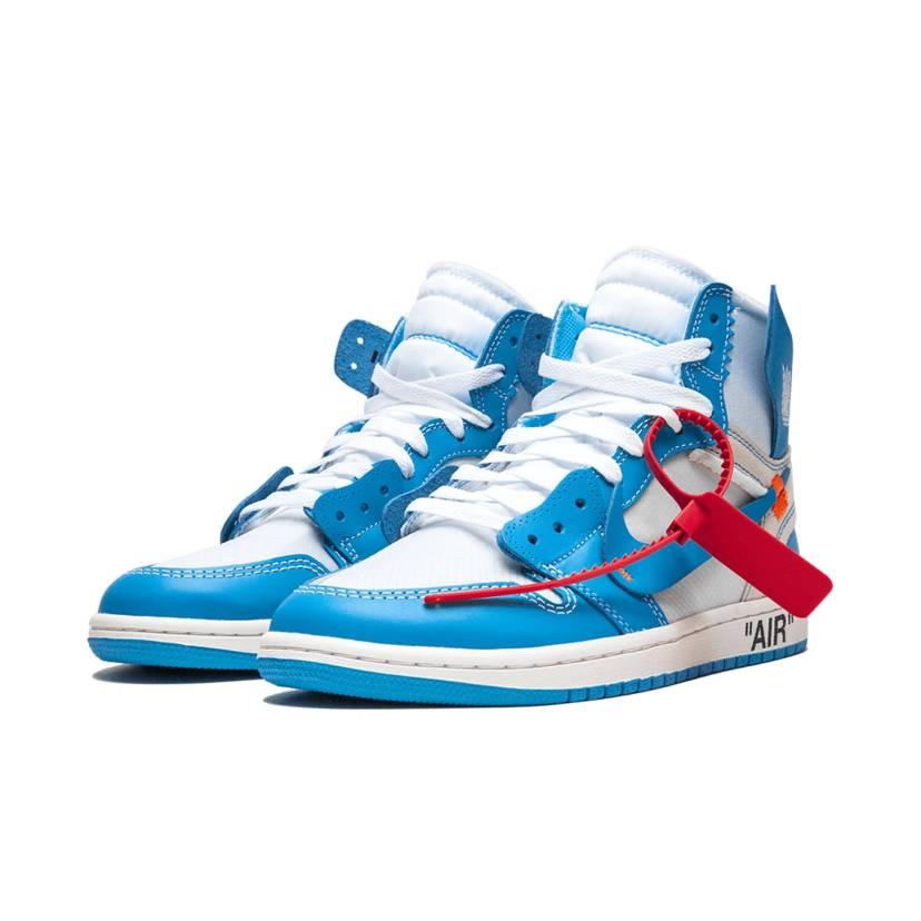 Off-White x Nike Air Jordan 1 UNC Blue-Jordan-Mbuzi