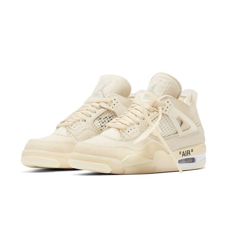 Off-White x Nike Air Jordan 4 Sail-Jordan-Mbuzi