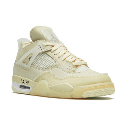 Off-White x Nike Air Jordan 4 Sail-Jordan-Mbuzi